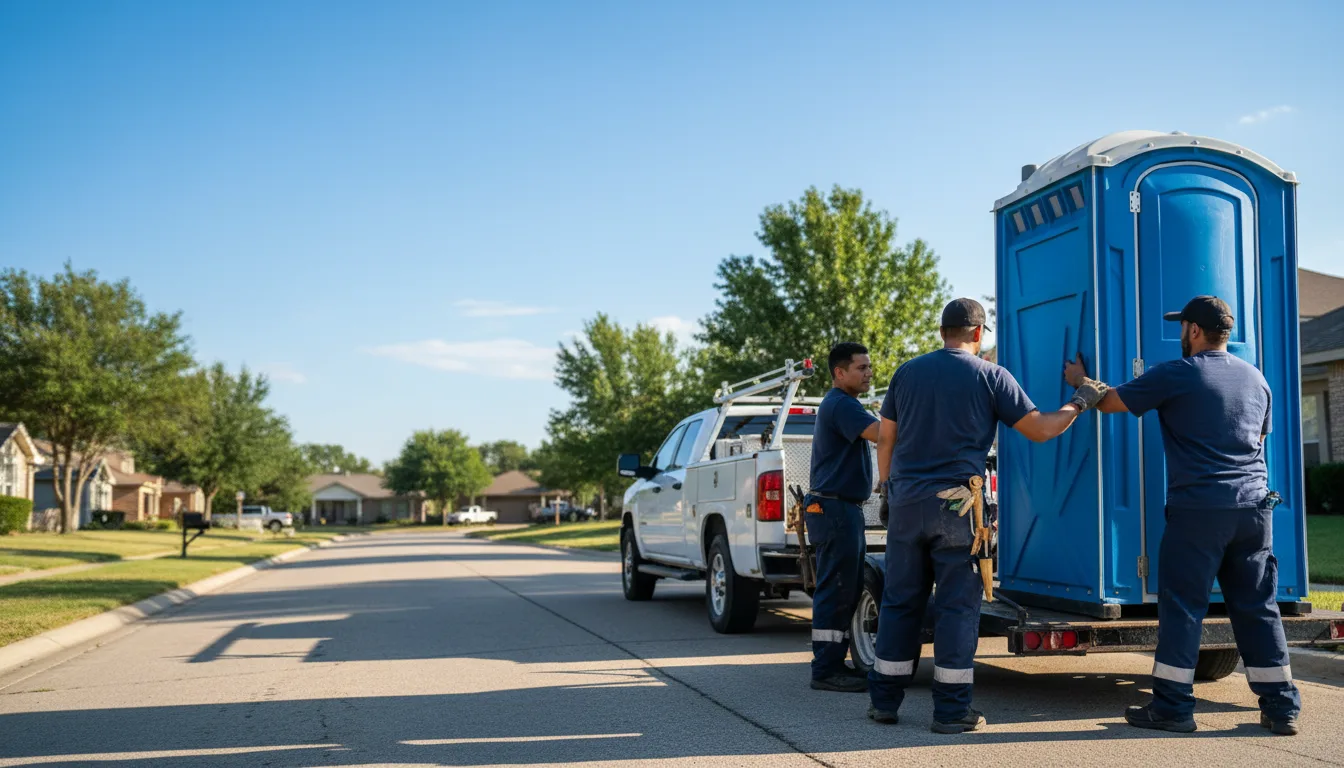 Portable Toilet Rental in Brussels, IL near me